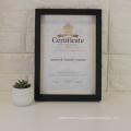 Custom A4 University Graduation Degree Wall Mountable wooden Certificate Frame for souvenir